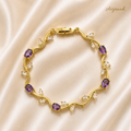 Amethyst Tulip Bracelet