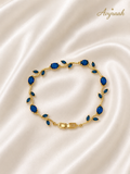 Azure Whisper Tulip Bracelet