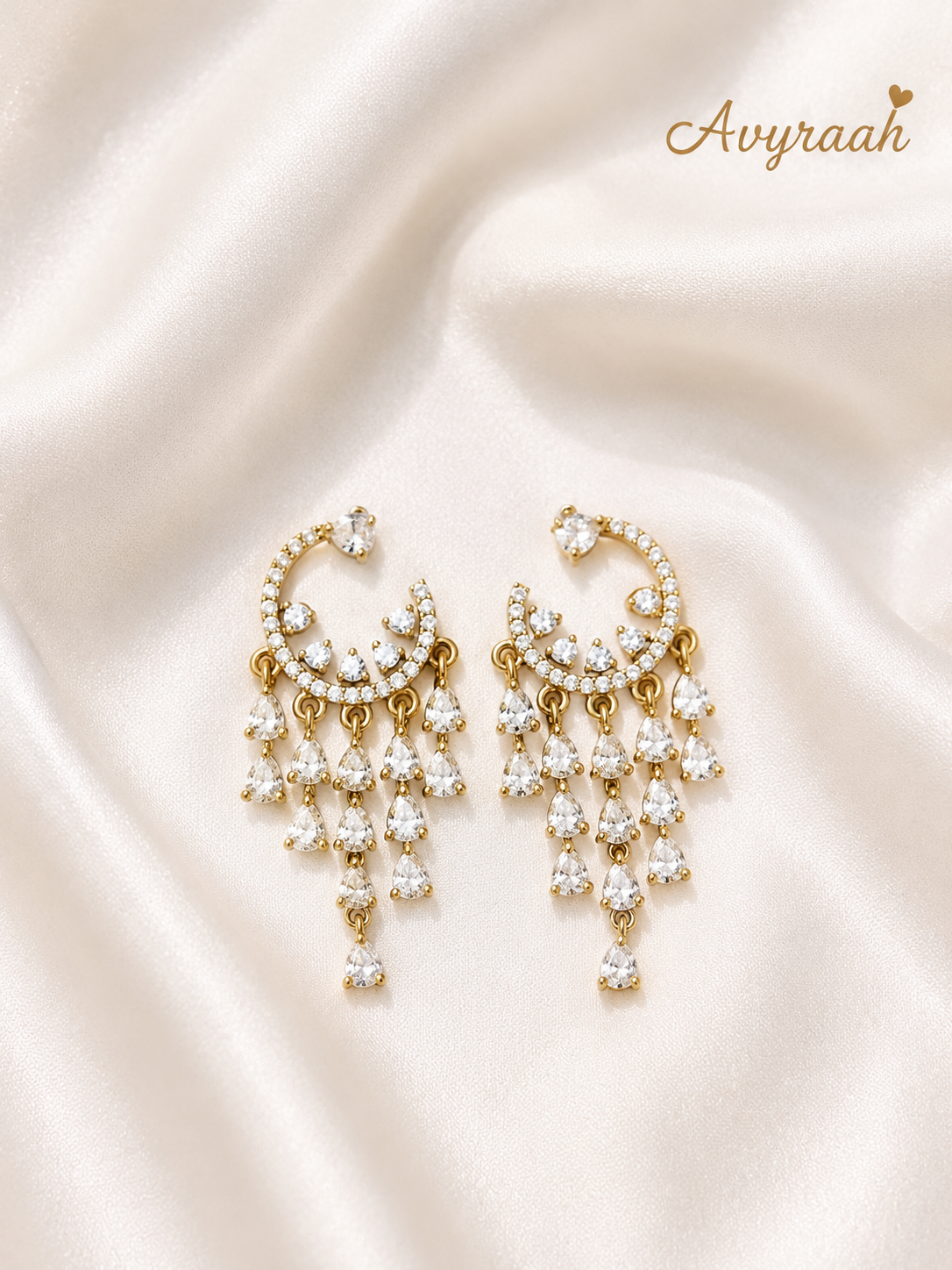 Crystal Dangling Earrings