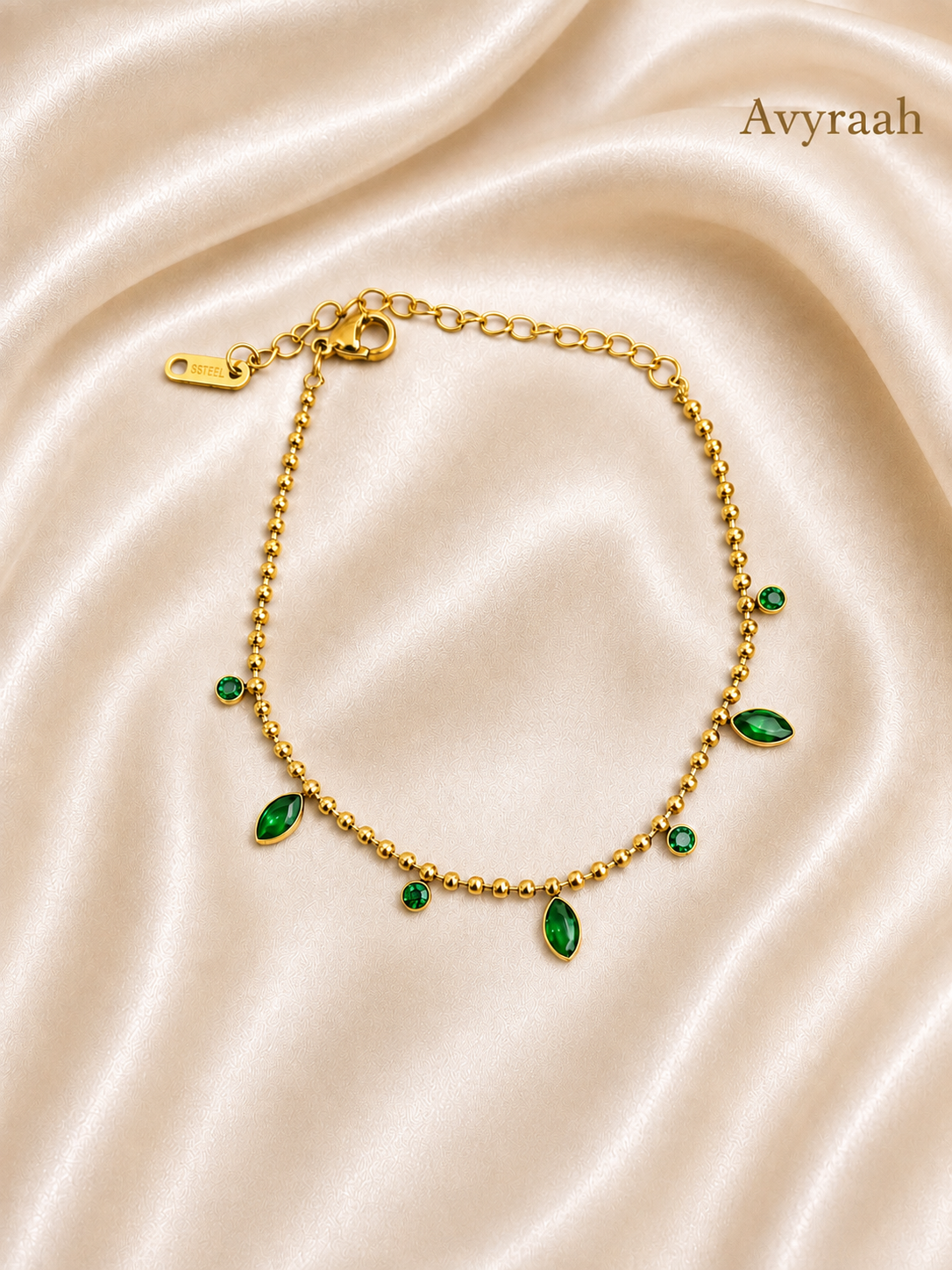 Emerald Dew Bracelet