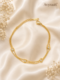 Golden Glimmer Bracelet