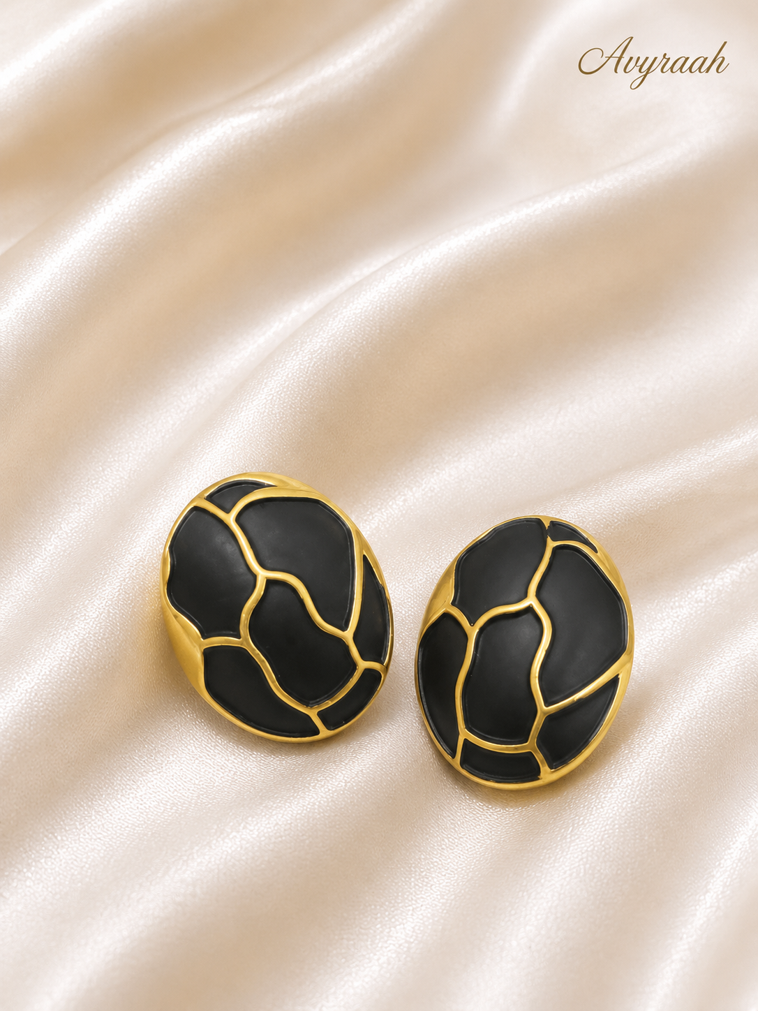 Midnight Mosaic Korean Studs
