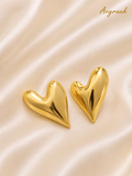Molten Heart Studs