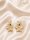 Pearl Flutter Studs