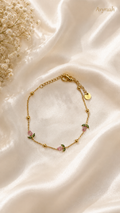 Pink Dew Tulip Bracelet