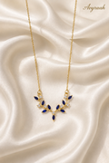 Sapphire Vine Necklace