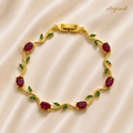 Scarlet Tulip Bracelet