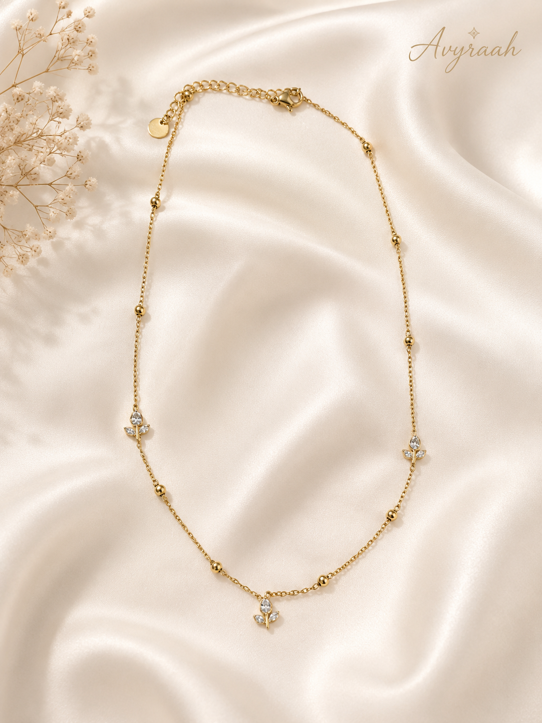 Whispering Tulips Necklace